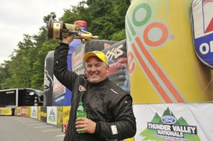 Roger Brogdon broke through to win for the first time in NHRA Pro Stock.