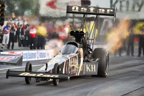 Kahlid alBalooshi won in Top Fuel for the 2nd time in his career.