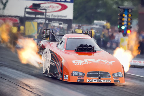 Johnny Gray is now a perfect 4-0 in NHRA FC final  rounds this season.