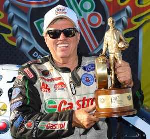 John Force collected career win #136 at St. Louis last weekend.