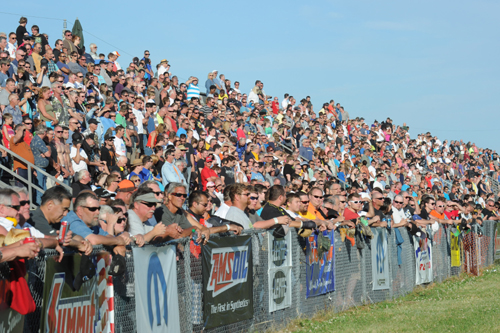 And of course here are the real stars of the IHRA Mopar Canadian Nationals - the dedicated fans base that attended the event!
