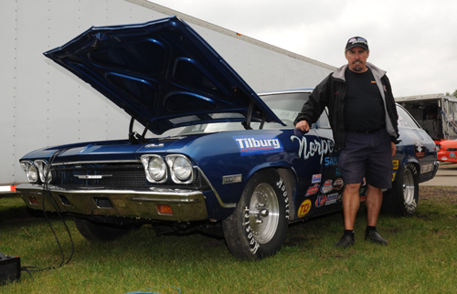 Norm Lapointe's Stock eliminator Chevy Wagon has some history