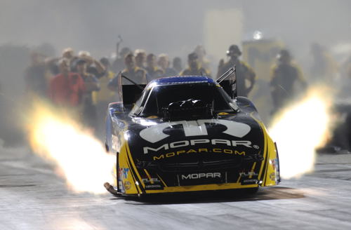Matt Hagan earned his first career U.S. Nationals Funny Car title.